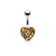 Piercing do pupiku 1104-Orange