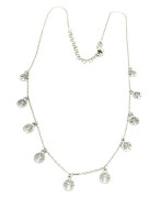 Náhrdelník ze stříbra s penízky 3113450001