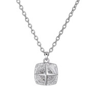 Ocelový náhrdelník směrová růžice Genco GPSS1609ST