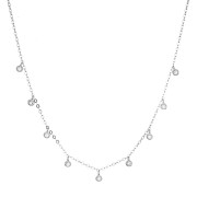 Stříbrný náhrdelník pro ženy 12056.1