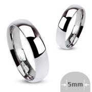 Ocelové snubní prsteny Spikes 001-5