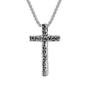 Ocelový náhrdelník křížek WJHC1861ST