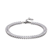 Stylový dámský náramek se zirkony MBSS223