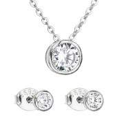 Sada stříbrných šperků se zirkony 19007.1
