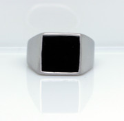 Ocelový pečetní prsten JCFRC484
