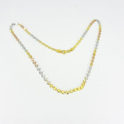 Luxusní pozlacený náhrdelník stříbro 925 3131820005