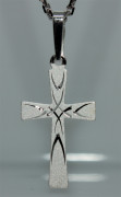 Přívěšek křížek na krk SKZ012