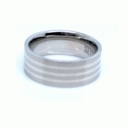 Ocelový prsten SET04
