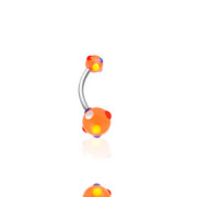 Piercing pupíku 1622-ORANGE