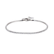 Minimalistický náramek  z chirurgické oceli se zirkony MBSS220-175