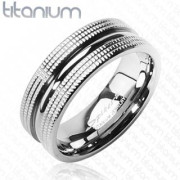Titanový prsten Spikes 3601