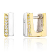 Moderní stříbrné náušnice 3137500001