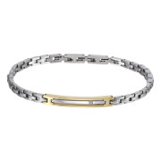 Stylový náramek na ruku z chirurgické oceli BSS1162