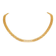 Pozlacený titanový náhrdelník JCFCNC011G