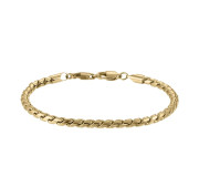 Minimalistický pozlacený náramek z chirurgické oceli BSS1120