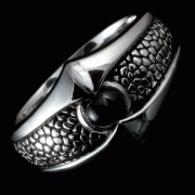 Ocelový prsten KoolKatana 021