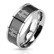 Ocelový prsten 3042-Muž