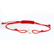 Kabbalah náramek zlaté srdíčko Z2757N