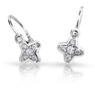 nausnice pro deti Cutie Jewellery C2266B CU White