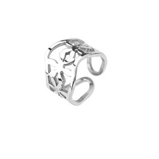 Ocelový prsten Spikes 0013