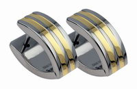 Titanové náušnice SETE004-B-2T