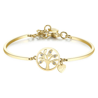 Zlatý náramek z oceli Brosway Chakra BHK400