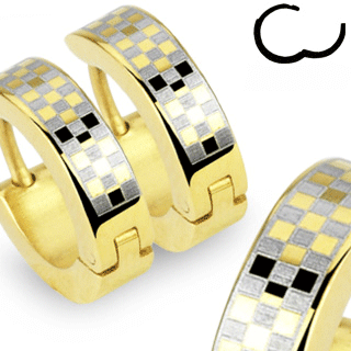 Ocelové náušnice Spikes SESEE2065