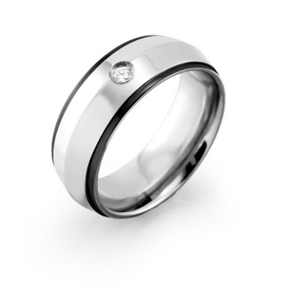 Ocelový prsten MCRSS019