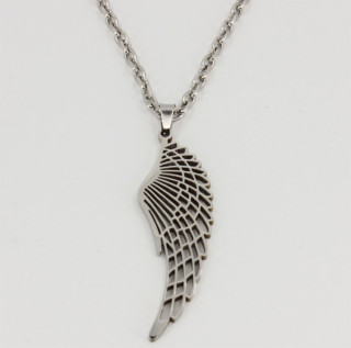 Ocelový náhrdelník křídlo WJHC1224