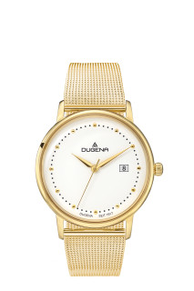 Zlaté hodinky dámské Dugena Mila 4460792-MB002
