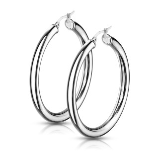 Náušnice kruhy z chirurgické oceli 3864-ST