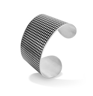 Náramek z chirurgické oceli pevný MCBSS025