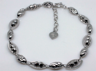 Stříbrný náramek na paži 304859