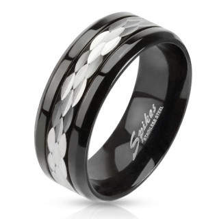 Ocelový prsten Spikes 2380