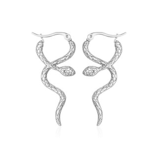 Hadí ocelové náušnice WJHE839ST