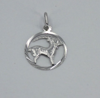 Stříbrný přívěsek se znamením Kozoroh 3035820011