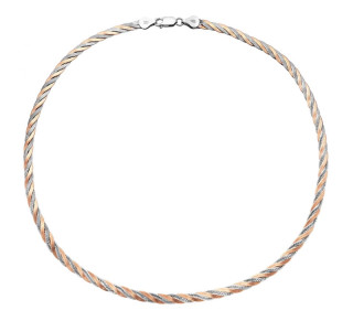 Pozlacený stříbrný náhrdelník pro ženy a dívky 3120840005