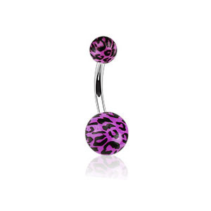 Piercing pupíku 1102-VIOLET