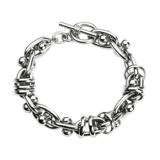 Ocelový náramek Spikes 3039