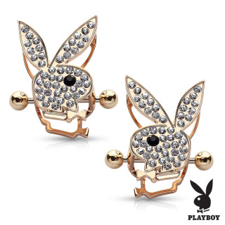 Piercing bradavek Playboy 009RD