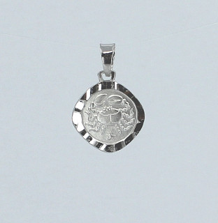 Stříbrný přívěsek znamení Rak 307876004