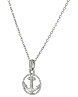 Ocelový přívěsek kotva + řetízek Genco GPSS1424ST