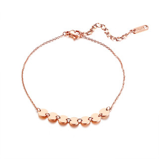 Náramek na kotník chirurgická ocel 036