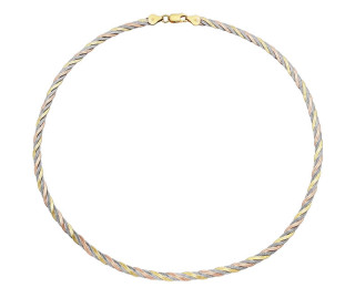 Pozlacený stříbrný náhrdelník pro ženy a dívky 3120470009