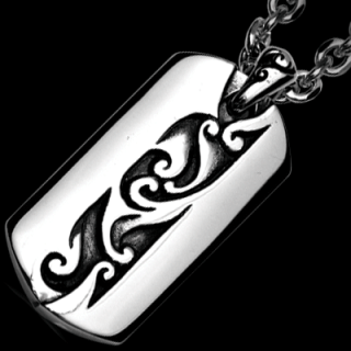 Ocelový přívěsek 165