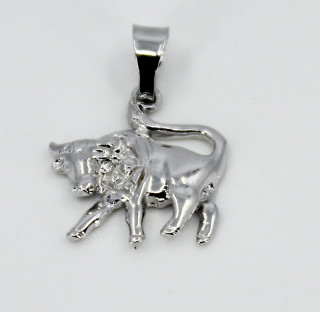 Stříbrný přívěsek se znamením Býka 308522004