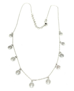 Náhrdelník ze stříbra s penízky 3113450001