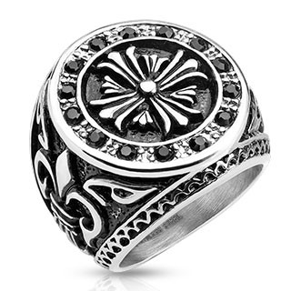 Prsten pro muže z chirurgické oceli 9833