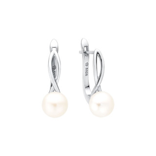 Elegantní perlové náušnice SK22104ELW