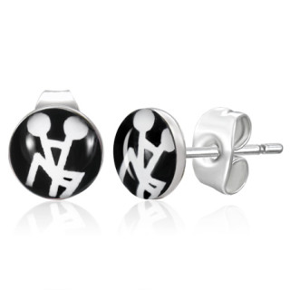 Ocelové náušnice SESSE0079 - Sex symbol